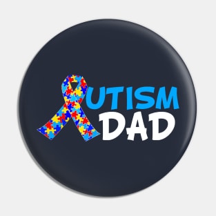 Autism Dad Pin