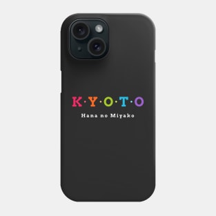 Kyoto,  Japan. “Hana no Miyako,” the City of Flowers Phone Case