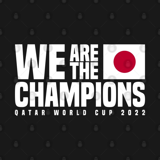 Qatar World Cup Champions 2022 - Japan by Den Vector