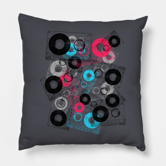 Mix Tape Pillow by expo