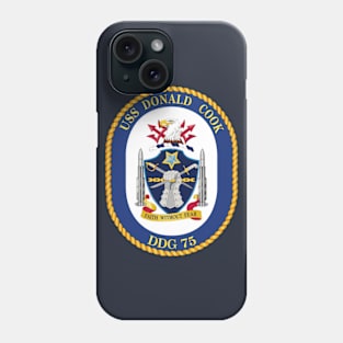 USS Donald Cook DDG-75) wo Txt Phone Case