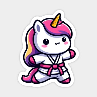 Judo Unicorn Olympics🥋🦄 - Ippon Cuteness! Magnet