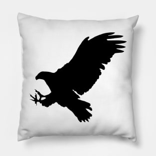 Eagle Silhouette Pillow