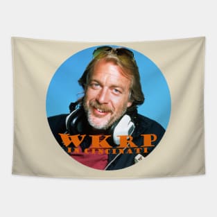 THE SMILE OF THE WKRP ACTOR Tapestry