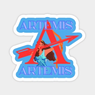 Artemis mission pretty woman ( wink) Magnet