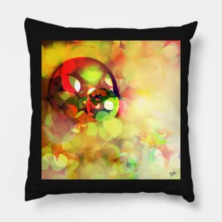 Christmas Bobble Abstract Pillow