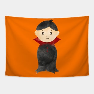 Cute Halloween Vampire Tapestry