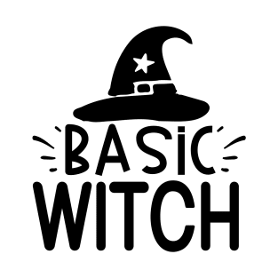 Basic Witch With Witch Hat T-Shirt