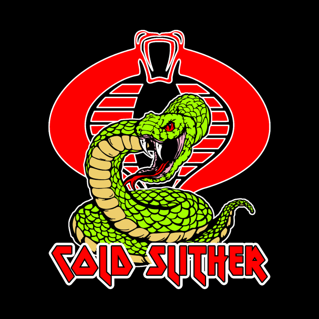 Cold Slither Snake by BigOrangeShirtShop