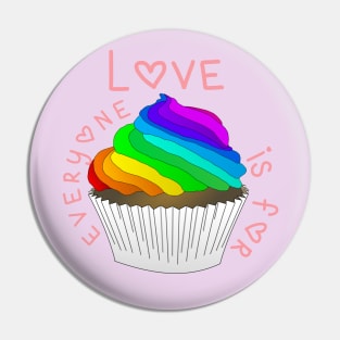 Love is for everyone- Happy pride month Pin