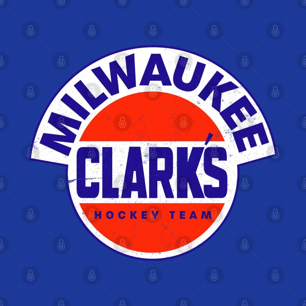 Defunct Milwaukee Clarks Hockey IHL 1949 by LocalZonly