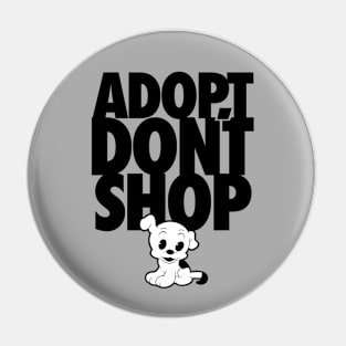 ADOPT DON'T SHOP - Betty Boop Pudgy Pin