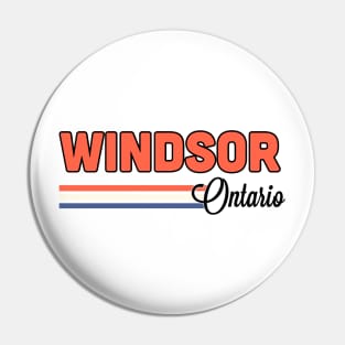 Windsor Ontario Pin