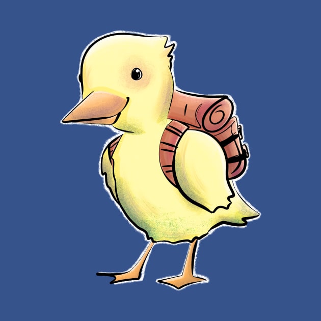 Adventurous duckling by Jason's Doodles