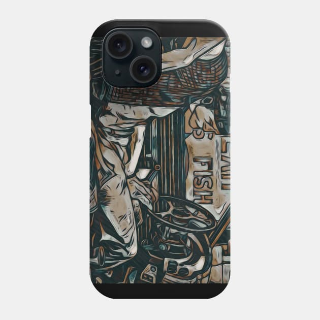 stuck in a traffic jam Phone Case by ZerkanYolo