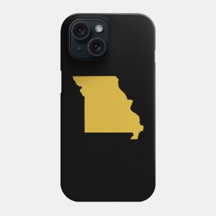 Missouri state map Phone Case