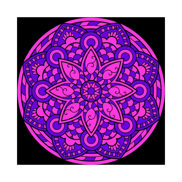 Floral Mandalas 108 (Style:25) by luminousstore