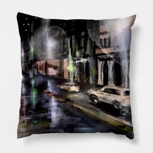 Night city itali Pillow