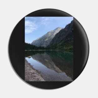 Mountain Reflection in Lake Pin