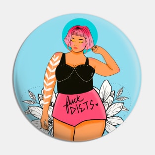 Fuck Diets Pin