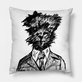 Wolf Man Pillow