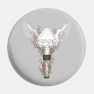 2NE1 Floral Lightstick Pin