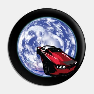 ROADSTER IN SPACE Pin