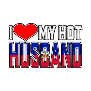 I Love My Hot Haitian Husband T-Shirt