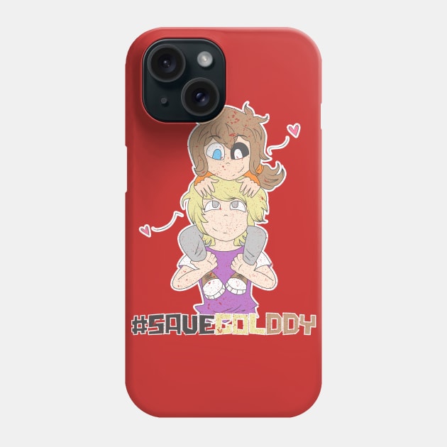 FNAFHS: #SAVEGOLDDY Phone Case by FunGangStore