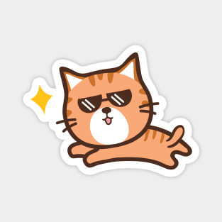 Cute cartoon cat Magnet