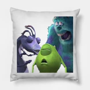 Monsters Incapacitated Pillow