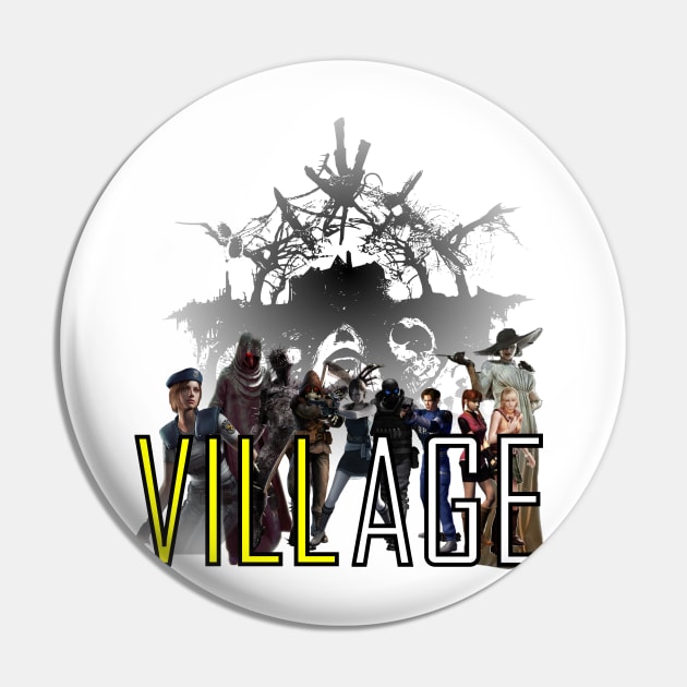 VILLAGE Pin by equiliser