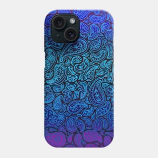 Purple Paisley Phone Case