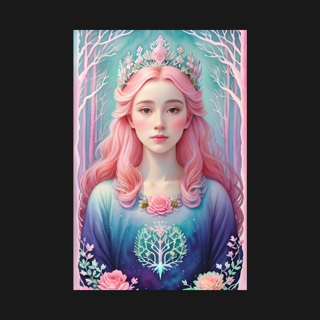 Pastel magical forest queen fairy by Fun Planet