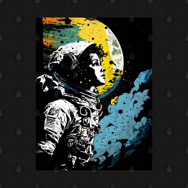 Astronaut Girl by Walter WhatsHisFace