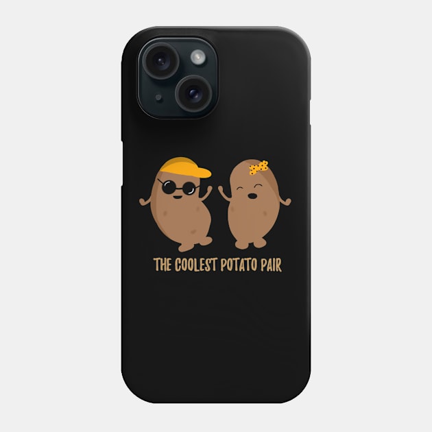 Valentine S Day Humour - valentines day cute couples - Valentines day gift ideas for potato lovers Phone Case by Saishaadesigns