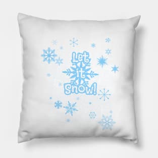 Let It Snow! Pillow