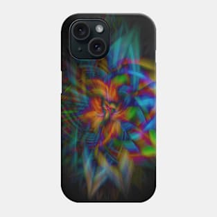 Abstract multicoloured background Phone Case