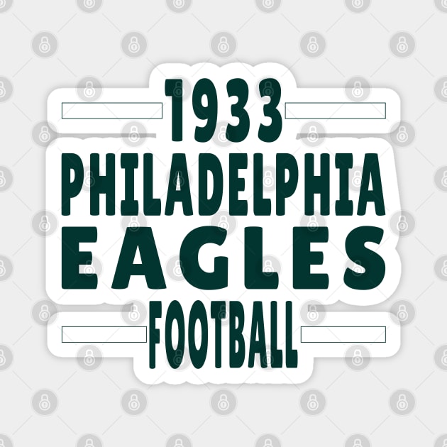 Philadelphia Eagles 1933 Classic Magnet by Medo Creations