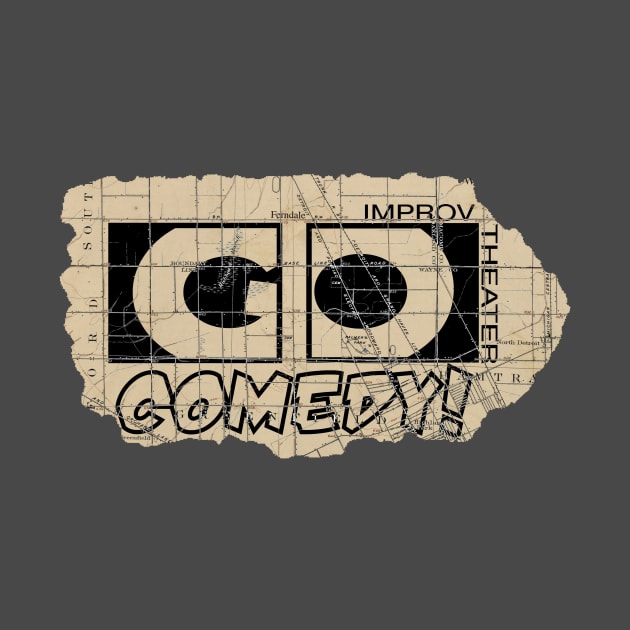 Go Comedy Ferndale Map by gocomedyimprov