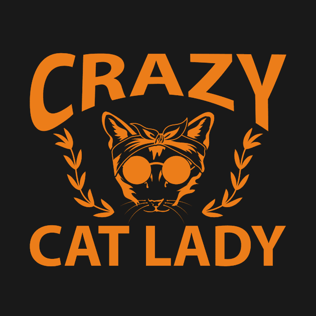 crazy cat lady design by windhamshop