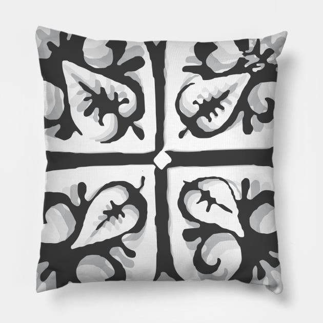 Medieval ornament Pillow by dddesign