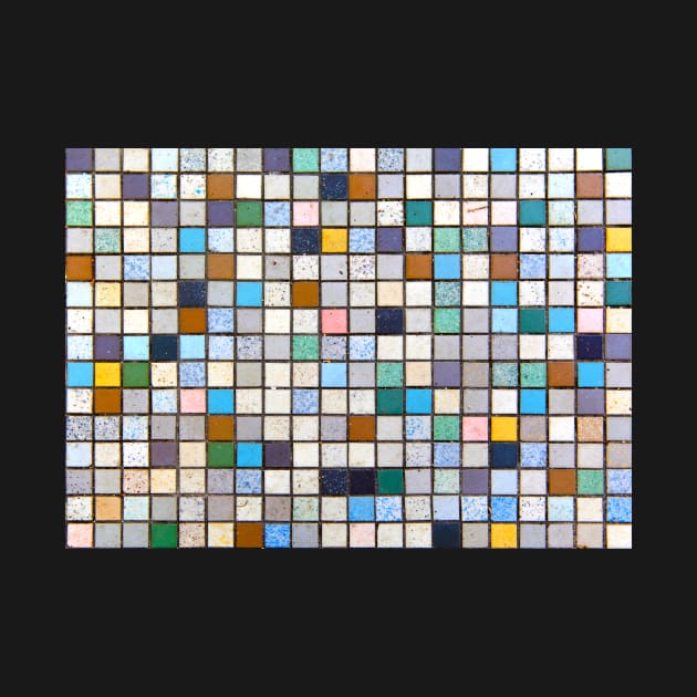 Multicolor Squares Mosaic Pattern by ernstc