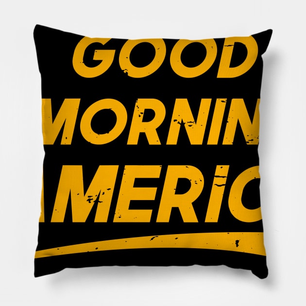 morning america Pillow by khalisa