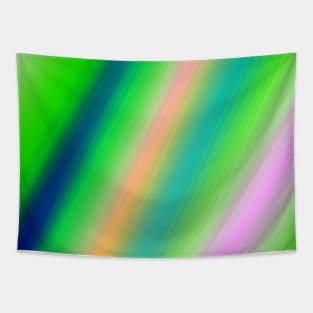 blue green yellow peach abstract texture Tapestry