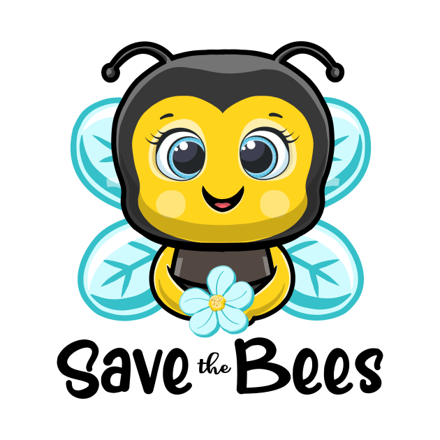 Save the Bees by Qprinty