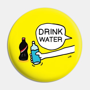 Drink Water Pin