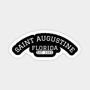 Saint Augustine Florida Vintage Design Classic Magnet