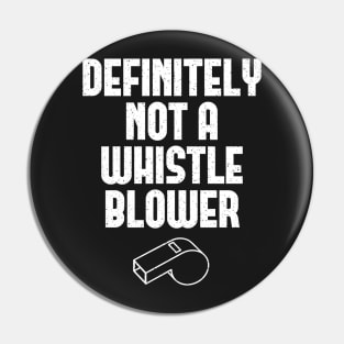 Whistle Blower Disguise Pin