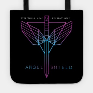 NICOLE HAUGHT ANGEL SHIELD Tote